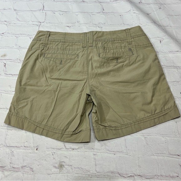 Esprit Women's Tan Shorts flattering pleated fronts vintage 90s size 6 GUC - Picture 2 of 13